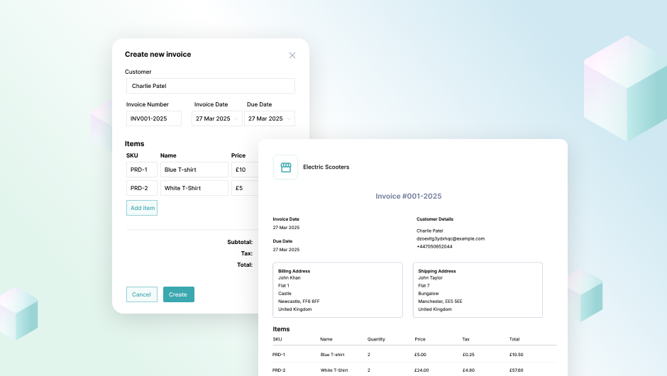 Rvvup Invoicing